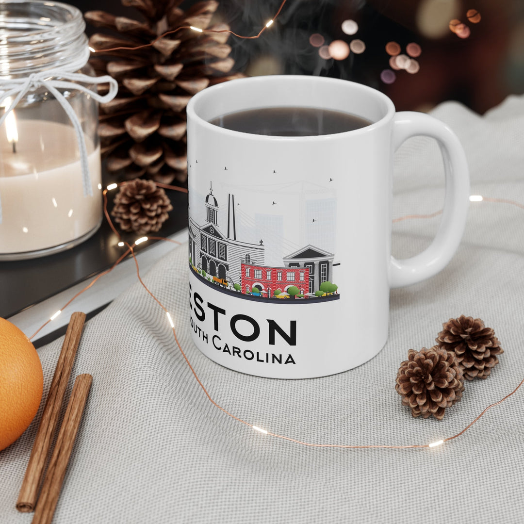 Charleston South Carolina Coffee Mug - Ezra's Clothing - Mug