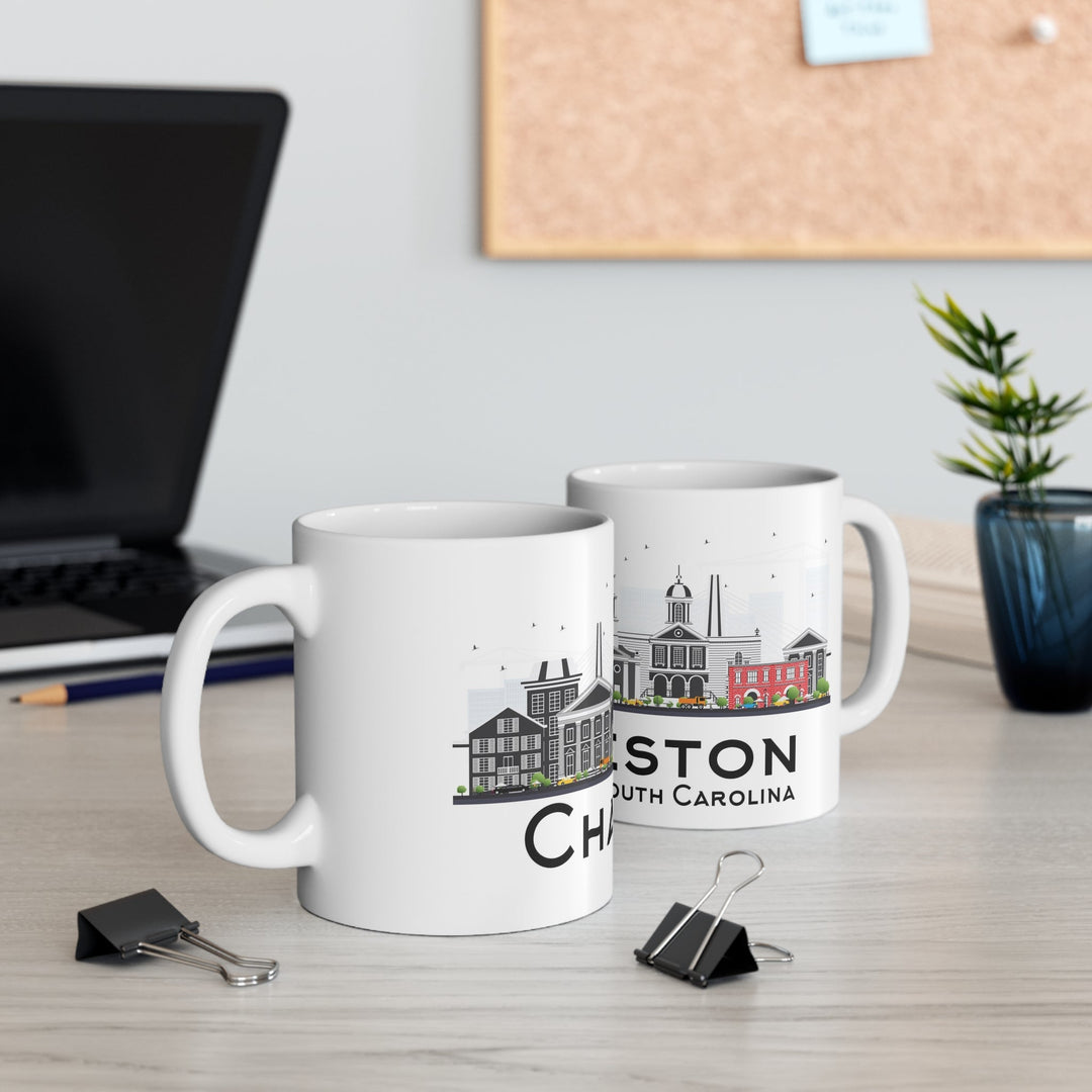 Charleston South Carolina Coffee Mug - Ezra's Clothing - Mug