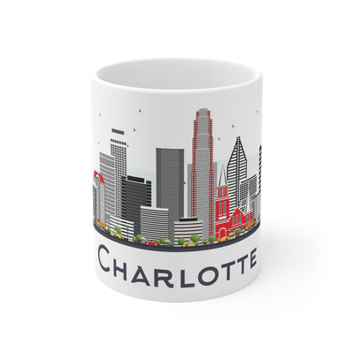 Charlotte North Carolina Coffee Mug - Ezra's Clothing