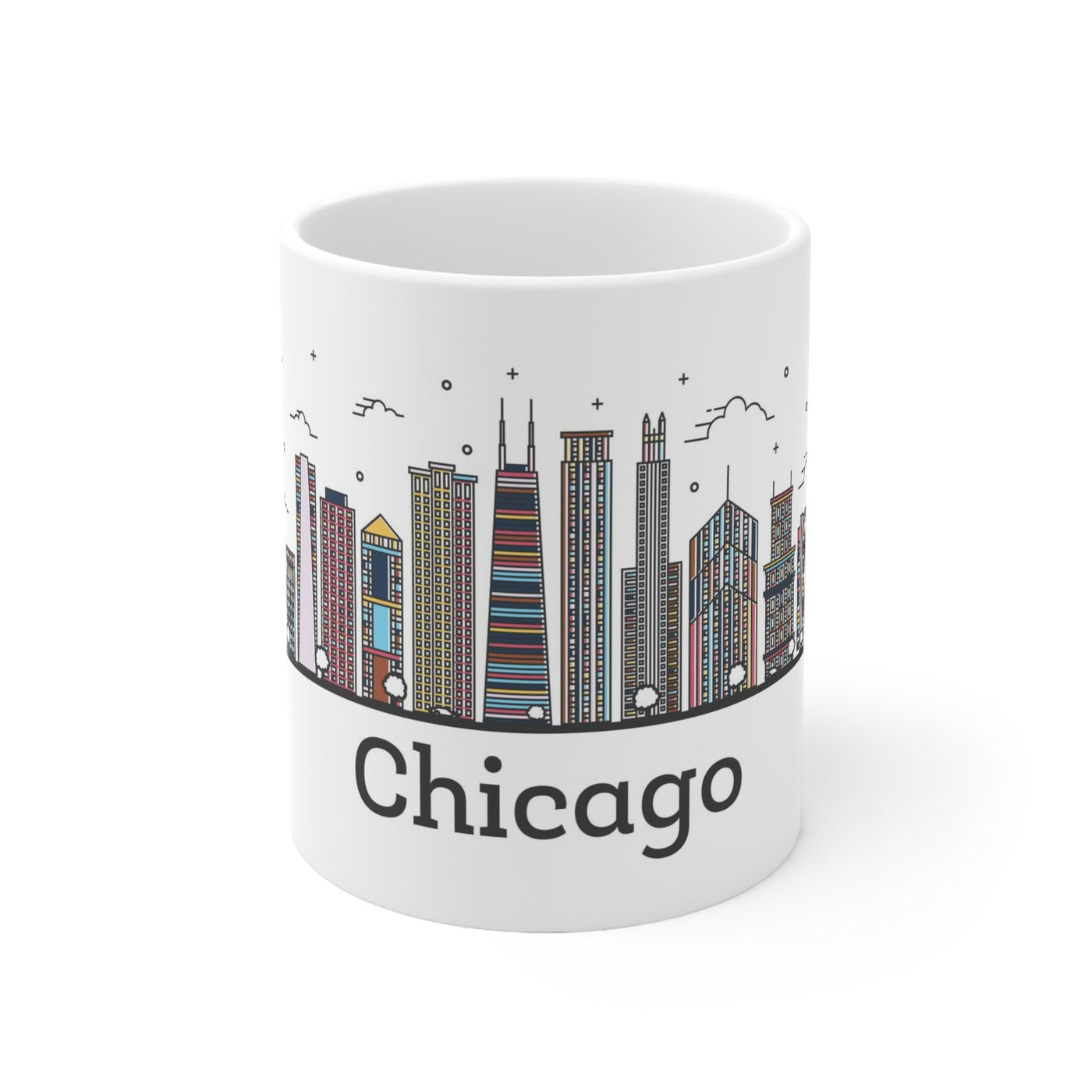 Chicago Illinois Coffee Mug - Ezra's Clothing
