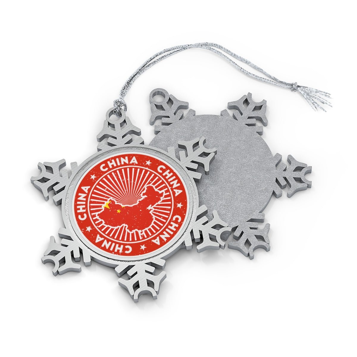China Snowflake Ornament - Ezra's Clothing
