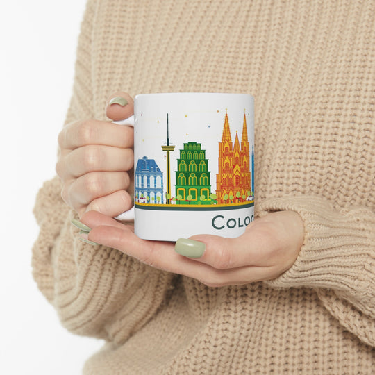 Cologne Germany Coffee Mug - Ezra's Clothing - Mug