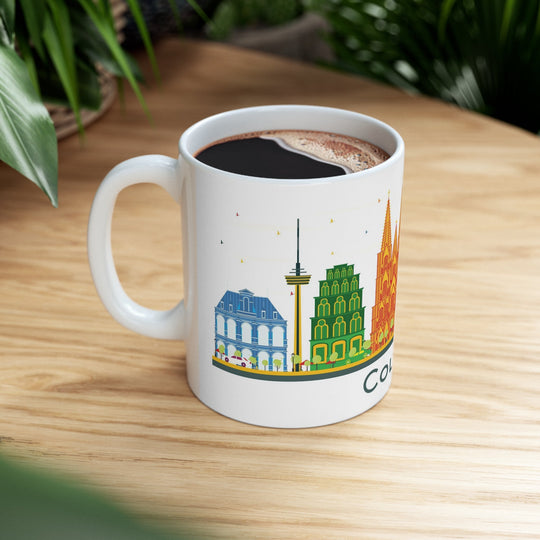 Cologne Germany Coffee Mug - Ezra's Clothing - Mug