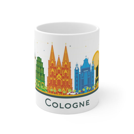 Cologne Germany Coffee Mug - Ezra's Clothing - Mug