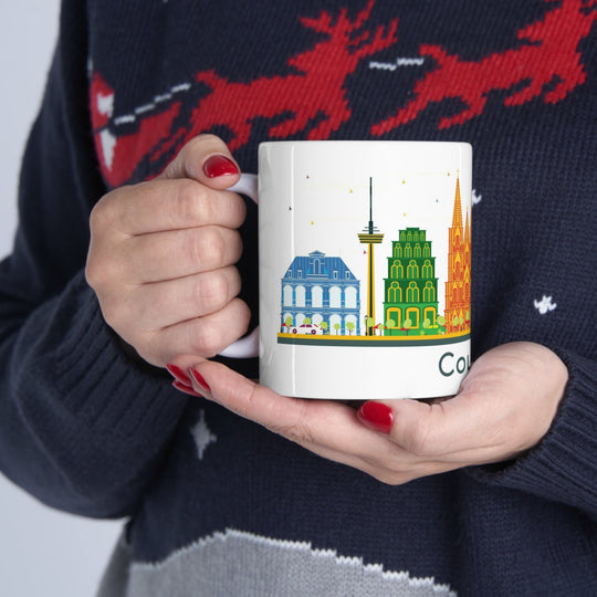 Cologne Germany Coffee Mug - Ezra's Clothing - Mug