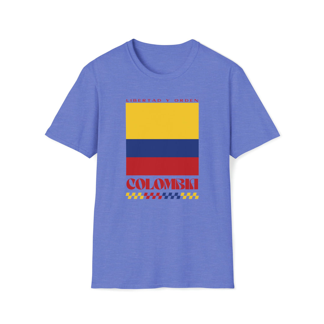 Colombia Retro T-Shirt - Ezra's Clothing - T-Shirt