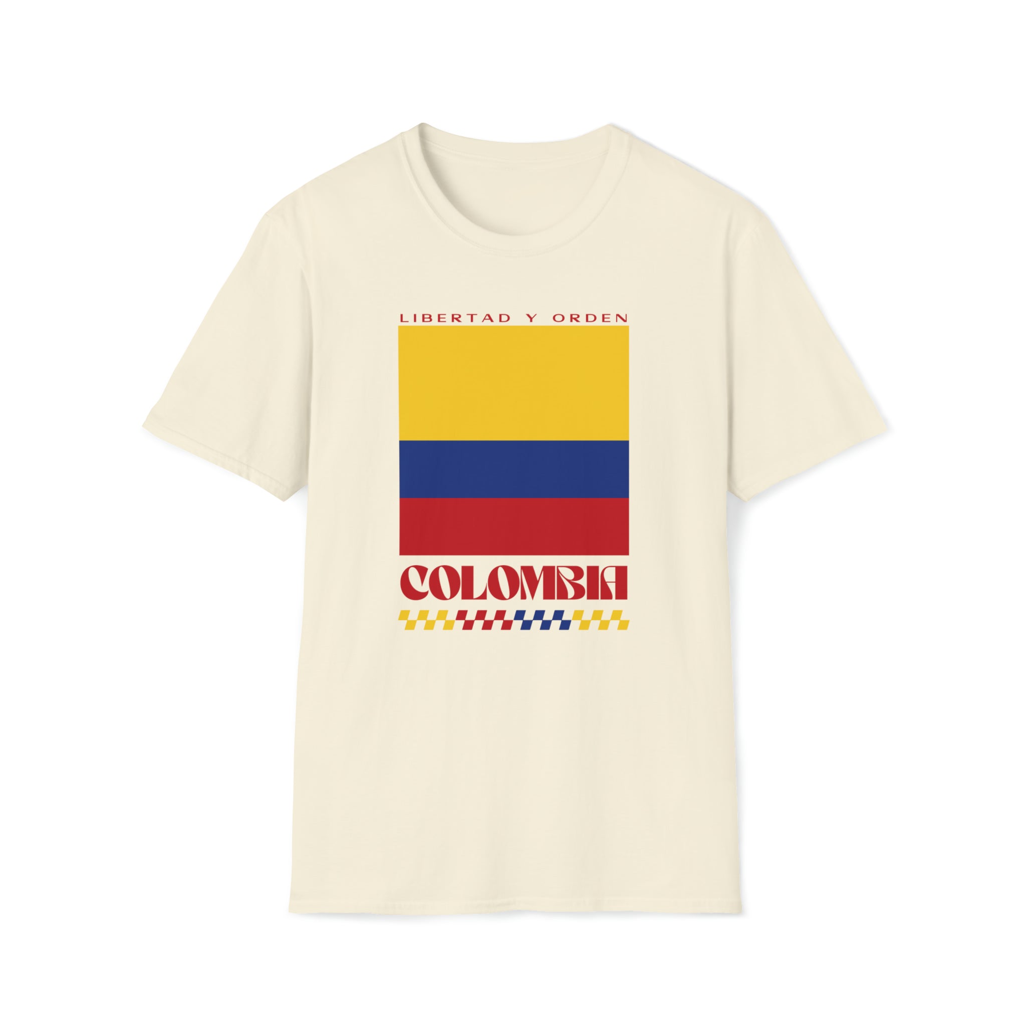 Colombia Retro T-Shirt - Ezra's Clothing - T-Shirt