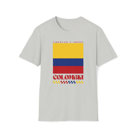 Colombia Retro T-Shirt - Ezra's Clothing - T-Shirt