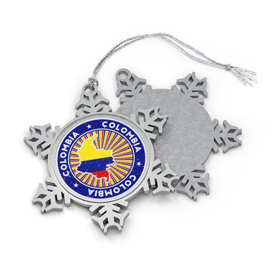 Colombia Snowflake Ornament - Ezra's Clothing