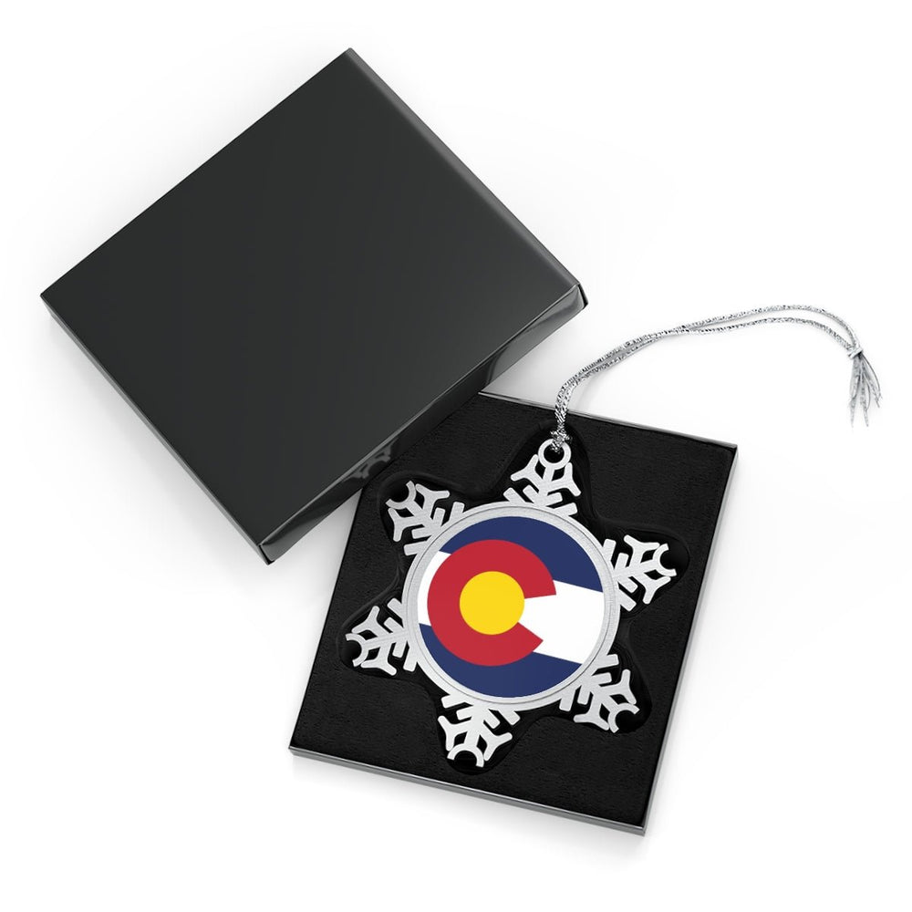 Colorado Snowflake Ornament - Ezra's Clothing - Christmas Ornament