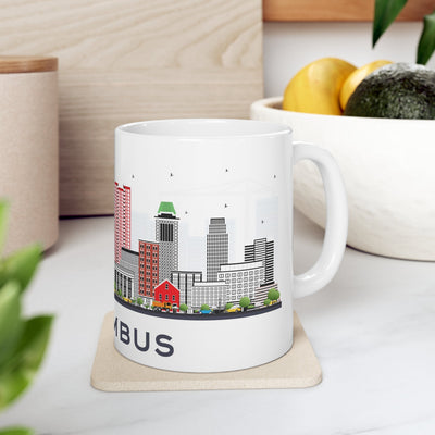 Columbus Ohio Coffee Mug - Ezra's Clothing