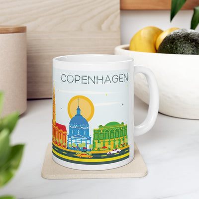 Copenhagen Denmark Coffee Mug - Ezra's Clothing
