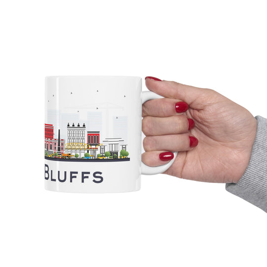Council Bluffs Iowa Coffee Mug - Ezra's Clothing - Mug