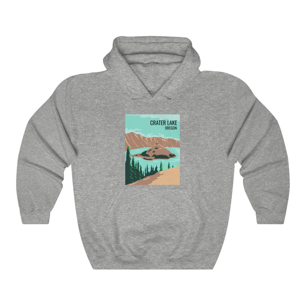 Crater Lake Hoodie - Ezra's Clothing - Hoodies