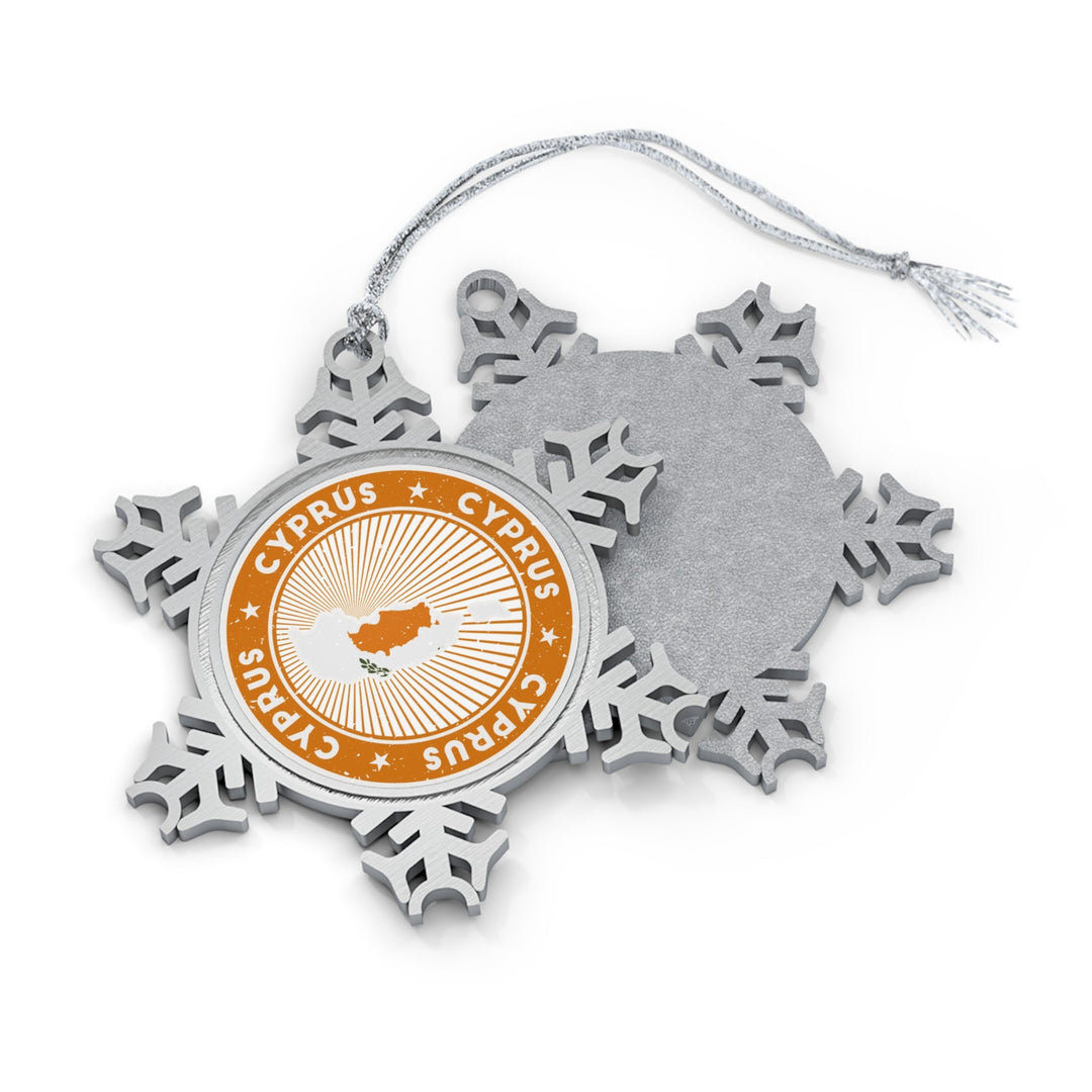 Cyprus Snowflake Ornament - Ezra's Clothing - Christmas Ornament