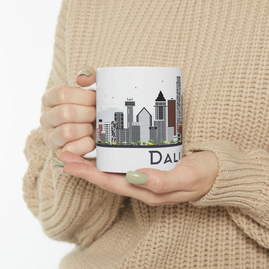Dallas Texas Coffee Mug - Ezra's Clothing - Mug