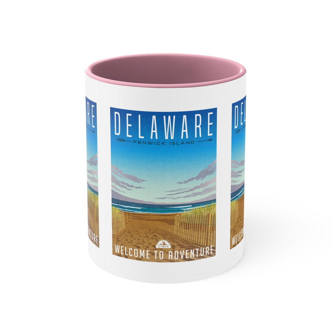 Delaware Coffee Mug - Ezra's Clothing - Mug