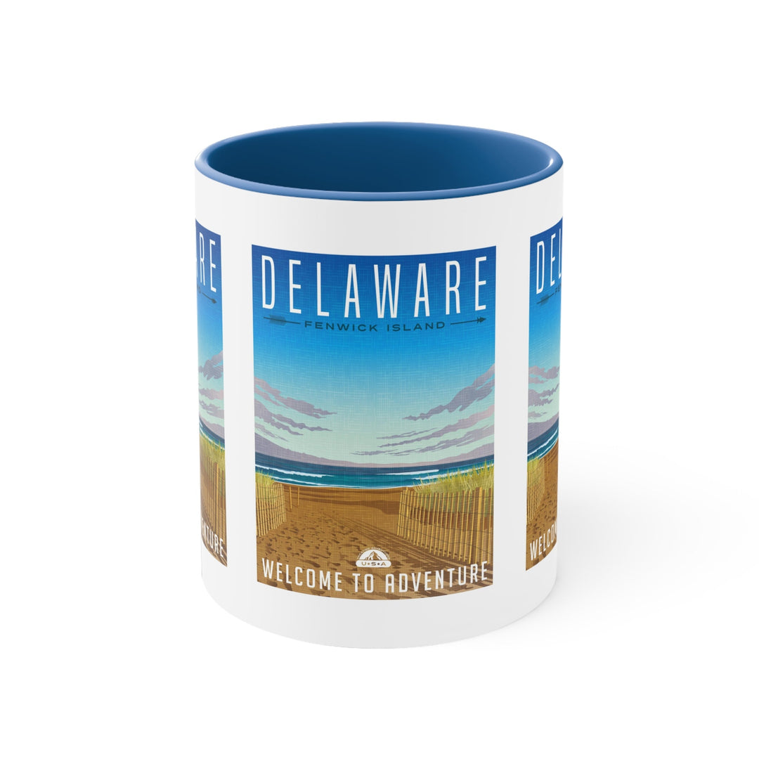 Delaware Coffee Mug - Ezra's Clothing - Mug