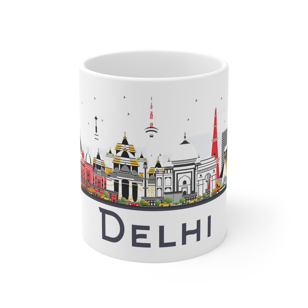 Delhi India Coffee Mug - Ezra's Clothing - Mug