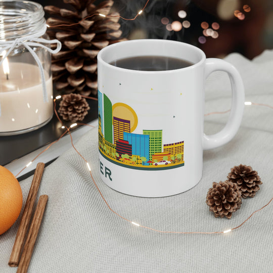 Denver Colorado Coffee Mug - Ezra's Clothing - Mug