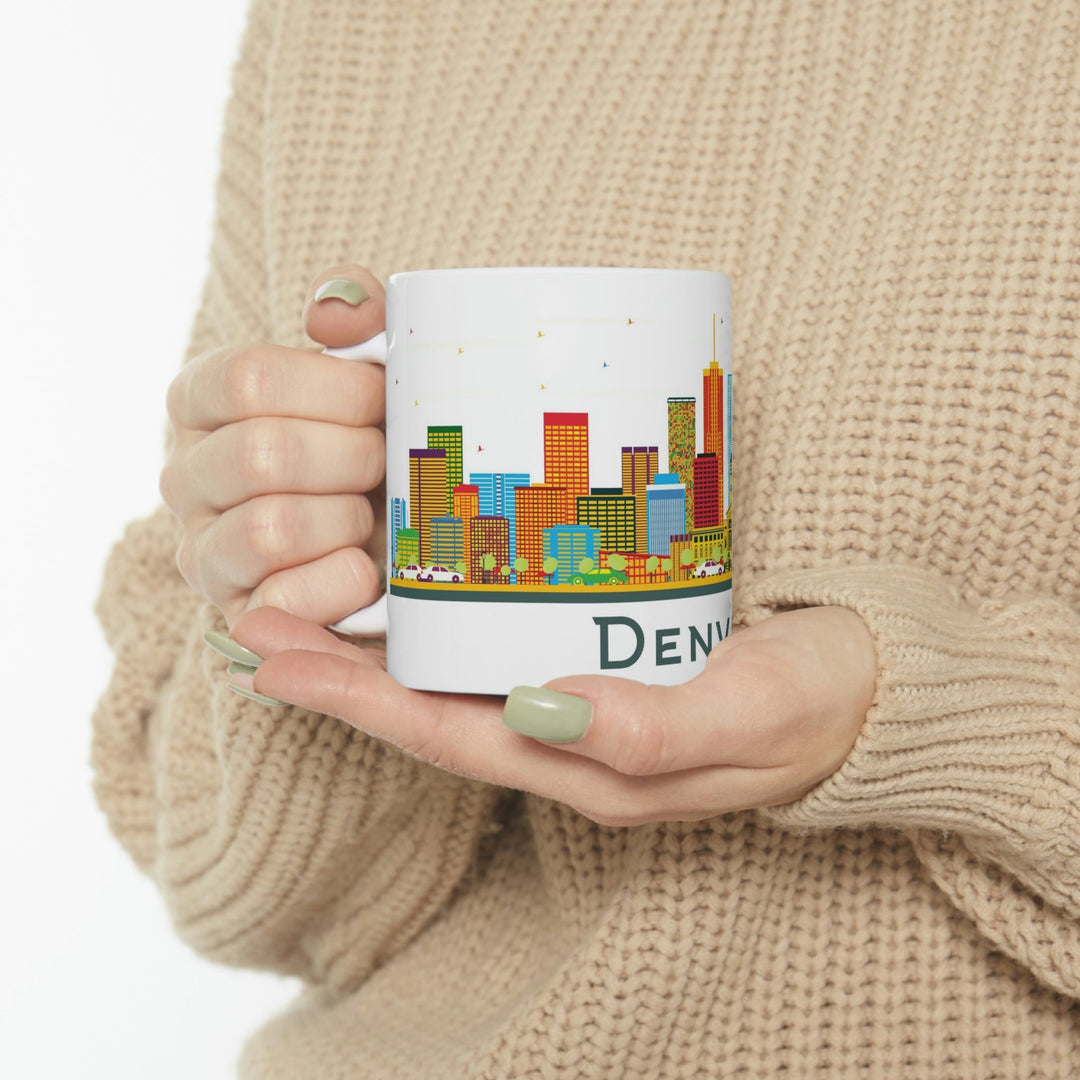 Denver Colorado Coffee Mug - Ezra's Clothing - Mug