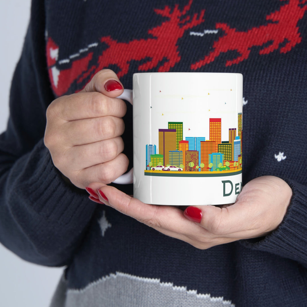 Denver Colorado Coffee Mug - Ezra's Clothing - Mug