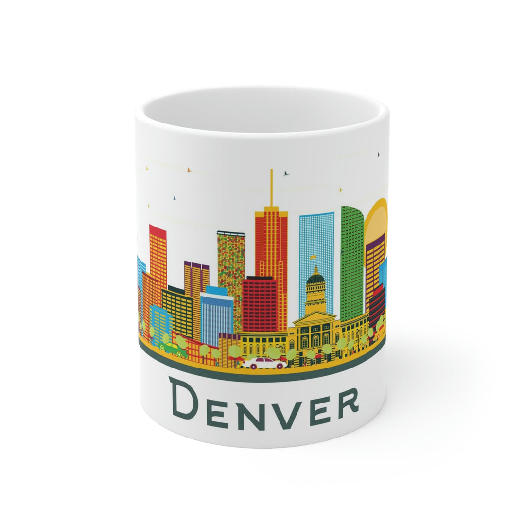 Denver Colorado Coffee Mug - Ezra's Clothing - Mug