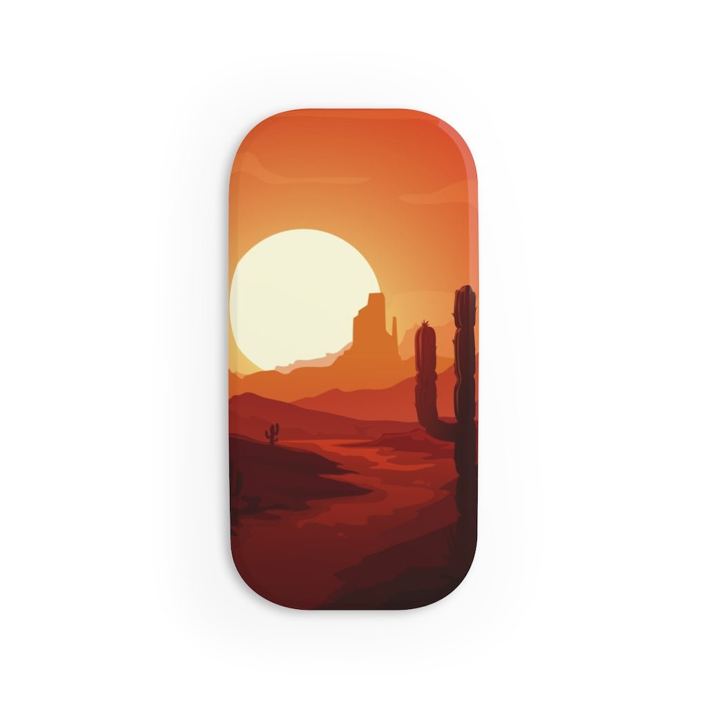 Desert Sunset Phone Click-On Grip - Ezra's Clothing - Accessories