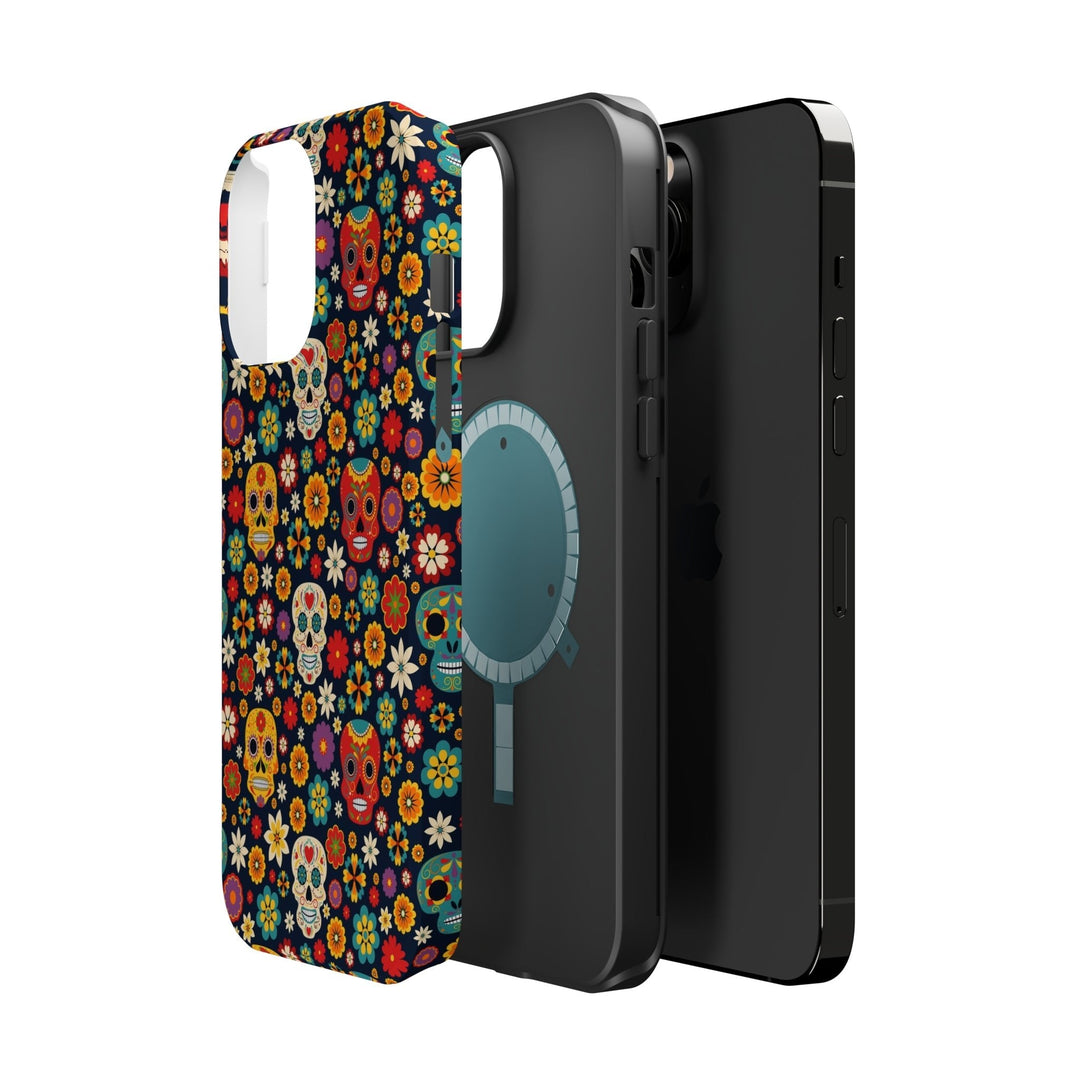 Día de los Muertos Case - Magnetic Back - Ezra's Clothing - Magnetic Case