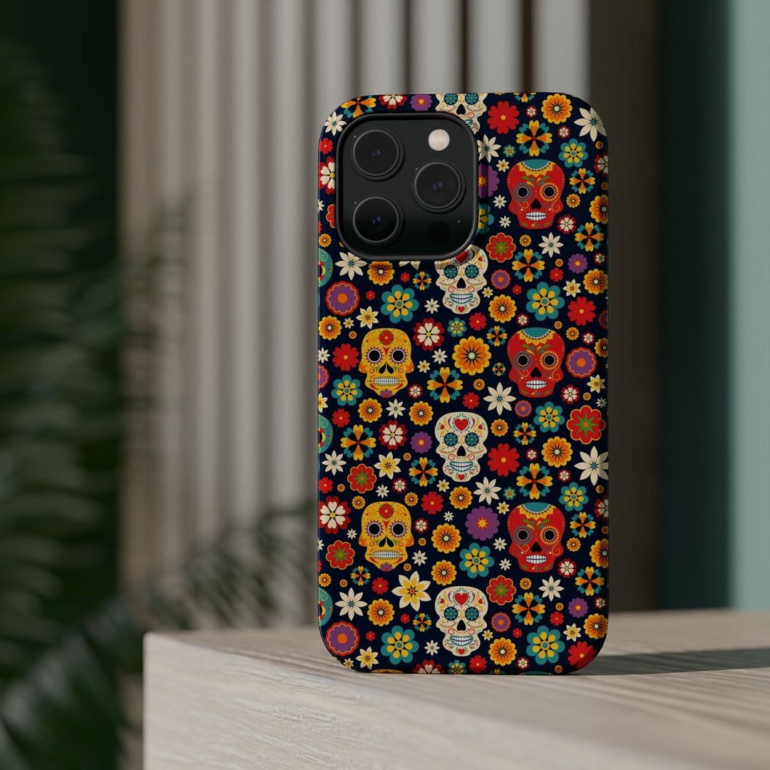 Día de los Muertos Case - Magnetic Back - Ezra's Clothing - Magnetic Case