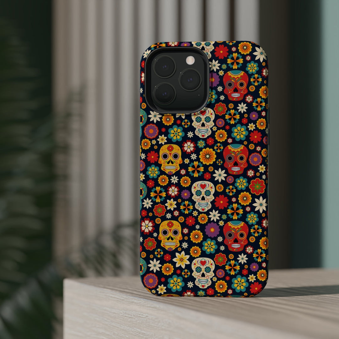 Día de los Muertos Case - Magnetic Back - Ezra's Clothing - Magnetic Case