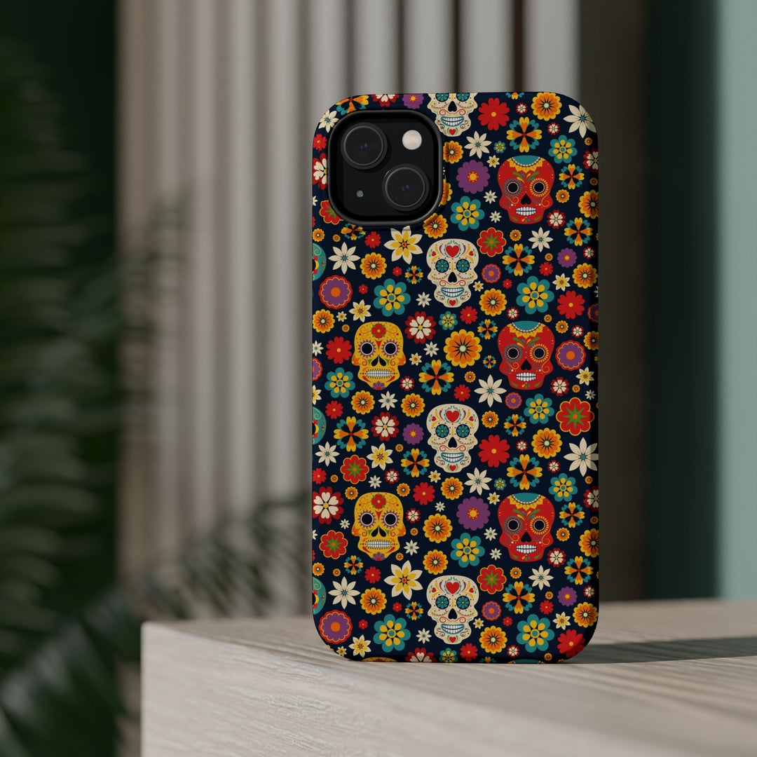 Día de los Muertos Case - Magnetic Back - Ezra's Clothing - Magnetic Case