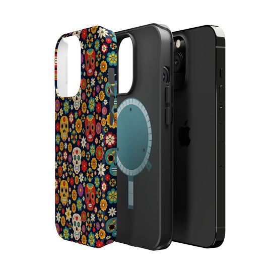 Día de los Muertos Case - Magnetic Back - Ezra's Clothing - Magnetic Case