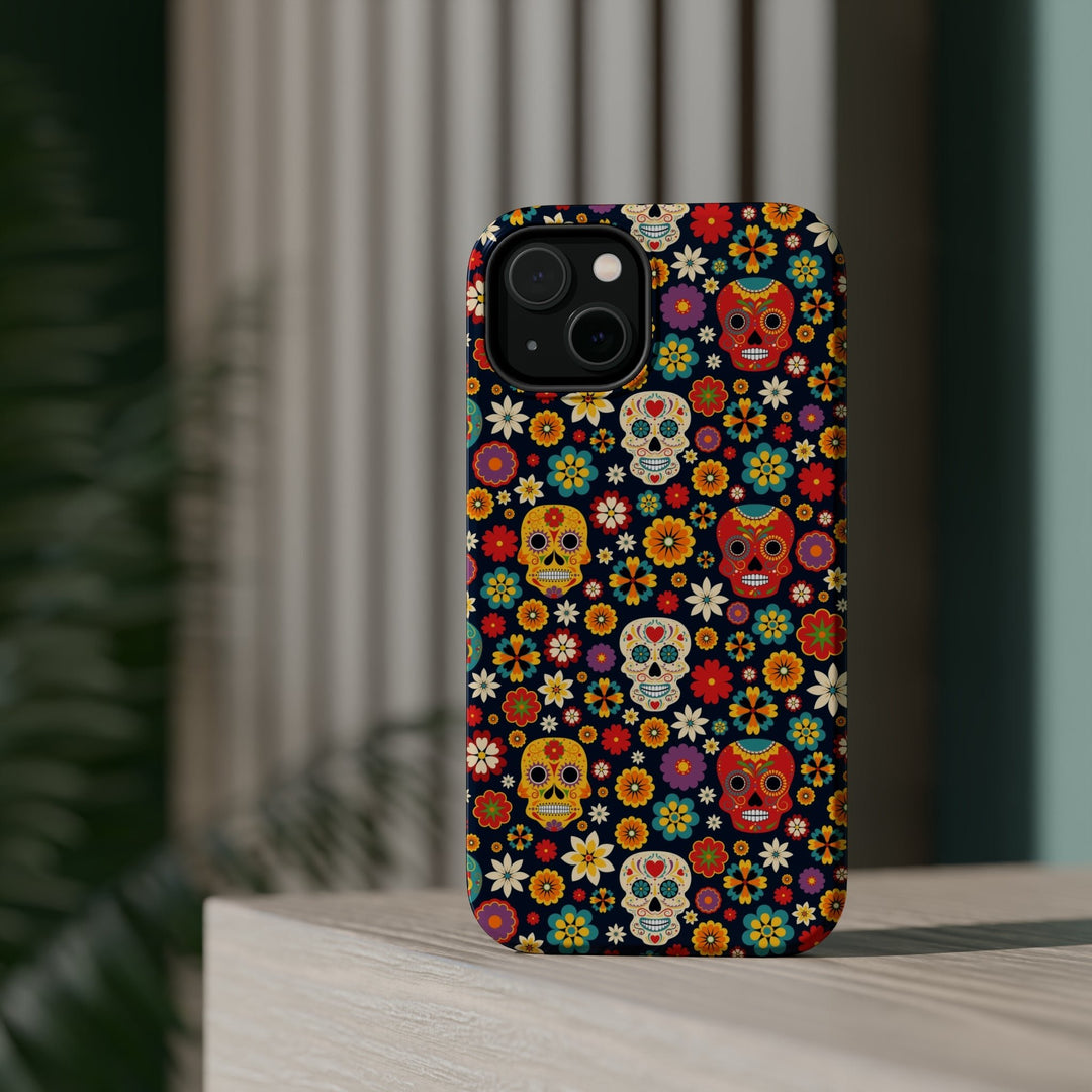 Día de los Muertos Case - Magnetic Back - Ezra's Clothing - Magnetic Case