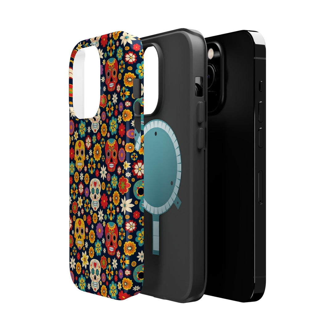 Día de los Muertos Case - Magnetic Back - Ezra's Clothing - Magnetic Case