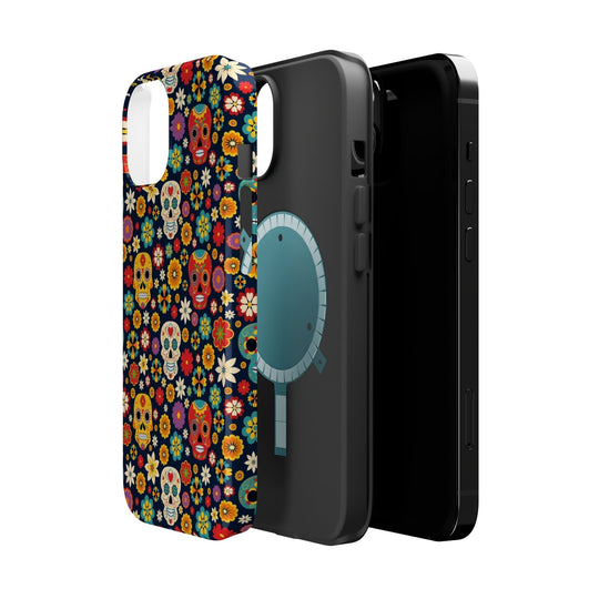 Día de los Muertos Case - Magnetic Back - Ezra's Clothing - Magnetic Case