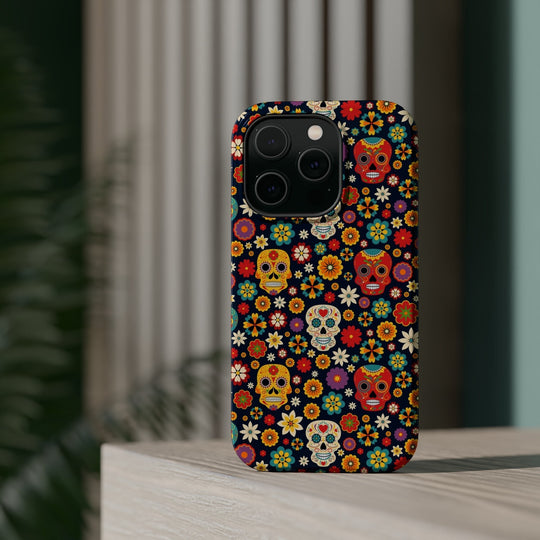 Día de los Muertos Case - Magnetic Back - Ezra's Clothing - Magnetic Case