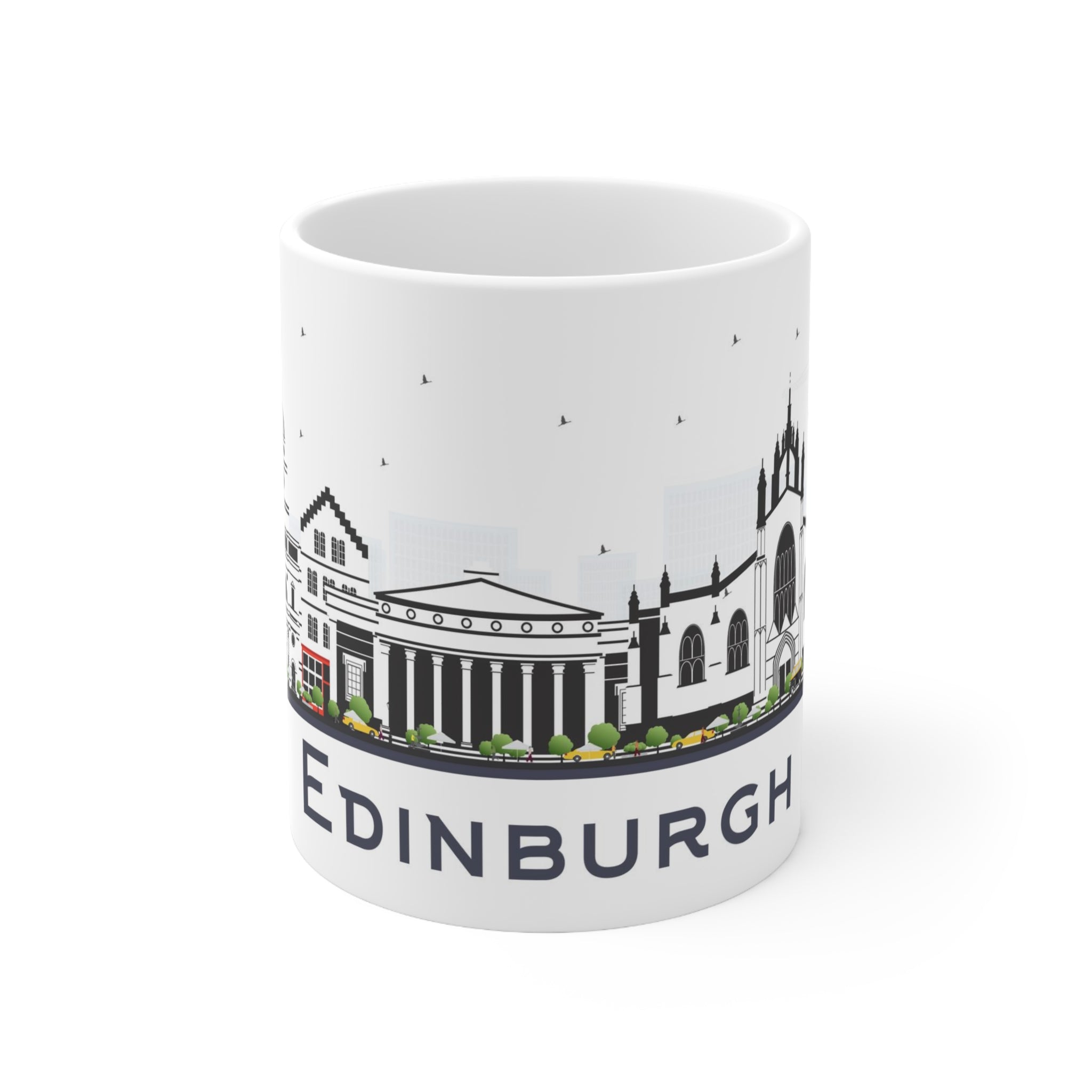 Edinburgh Scotland Coffee Mug - Ezra's Clothing - Mug