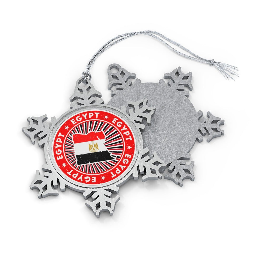 Egypt Snowflake Ornament - Ezra's Clothing - Christmas Ornament