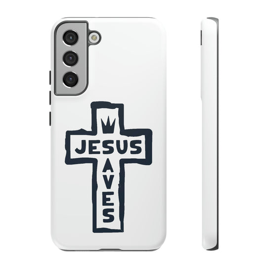 Jesus Saves Case Tough Case Ezra's Clothing Samsung Galaxy S22 Plus Matte 