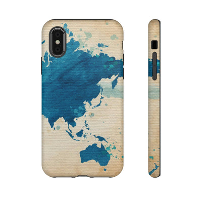World Traveler Case - Asia & Australia Tough Case Ezra's Clothing iPhone XS Matte 