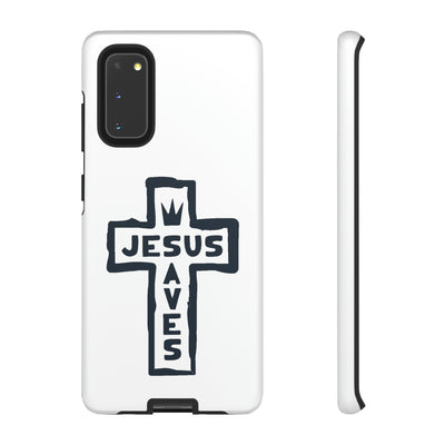 Jesus Saves Case Tough Case Ezra's Clothing Samsung Galaxy S20 Matte 