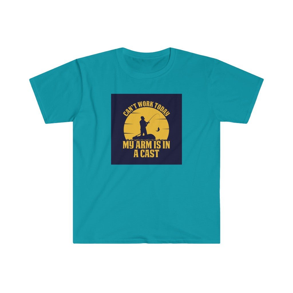 Fishing Line Cast T-Shirt - Ezra's Clothing - T-Shirt