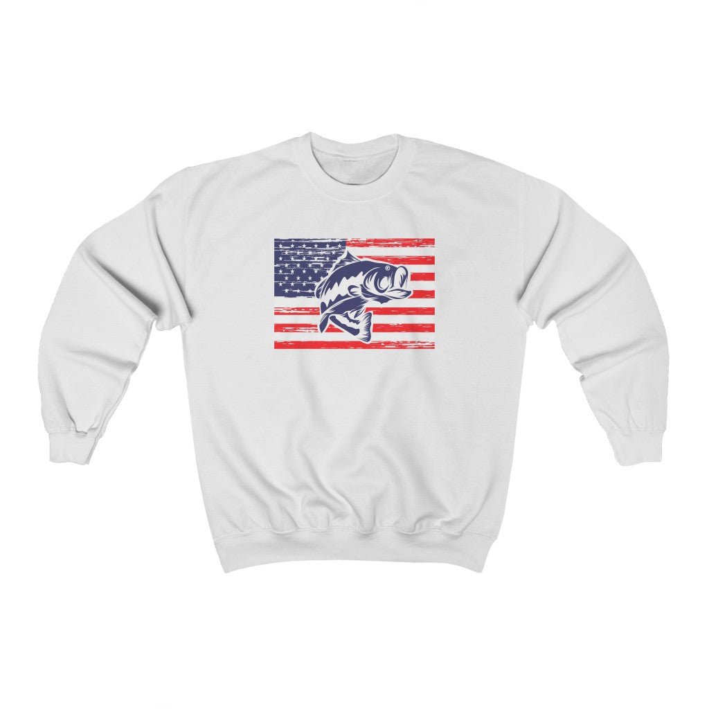 Fishing the USA Sweatshirt - Ezra's Clothing