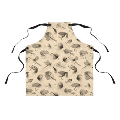 Fly Fishing Pattern Apron - Ezra's Clothing