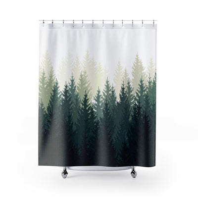 Forest Fog Shower Curtain - Ezra's Clothing