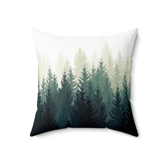 Forest Fog Throw Pillow - Ezra's Clothing - Pillows