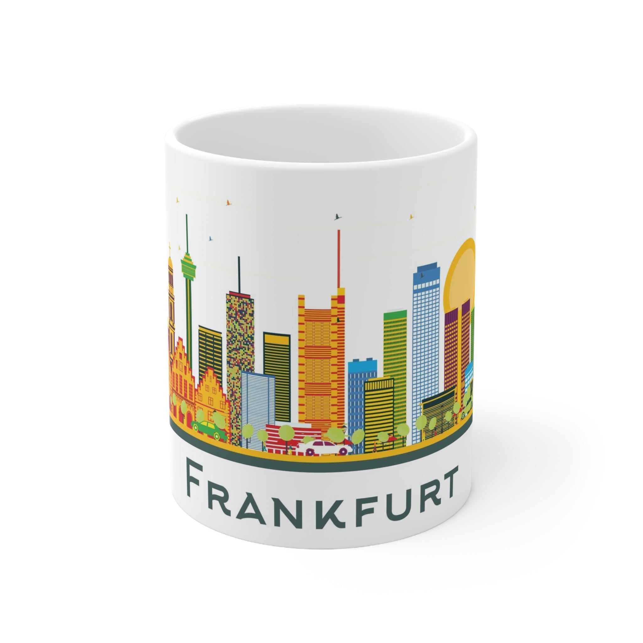 Frankfurt Germany Coffee Mug - Ezra's Clothing - Mug