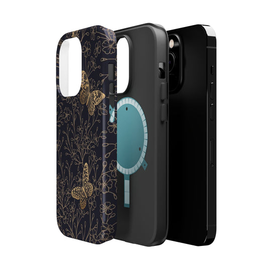 Golden Butterly Case - Magnetic Back - Ezra's Clothing - Magnetic Case