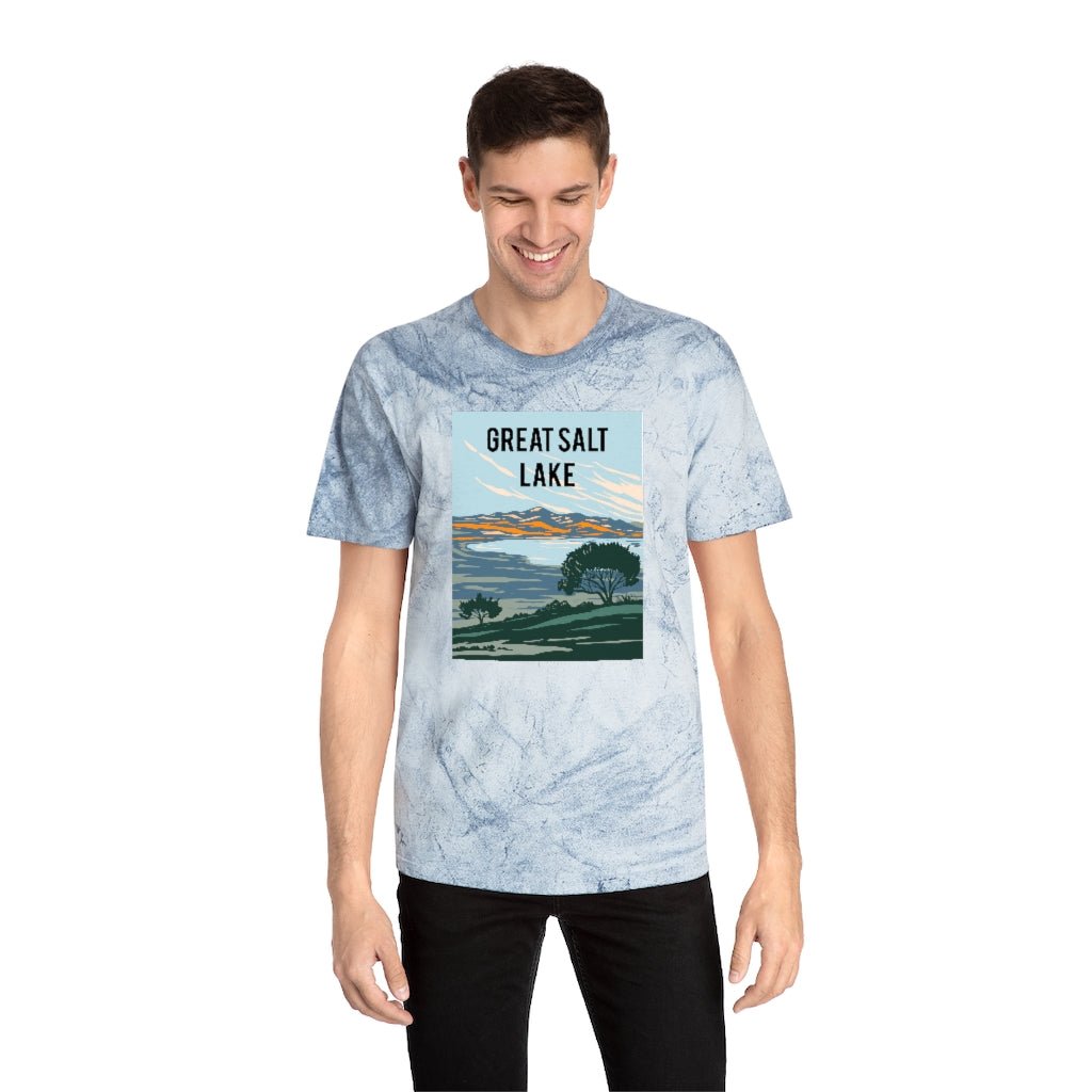 Great Salt Lake T-Shirt (Color Blast) - Ezra's Clothing